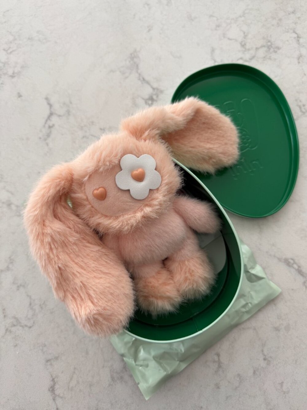NEW CJ Hendry Easter Juju Cleo Orange Peach Limited Edition Plush Keychain